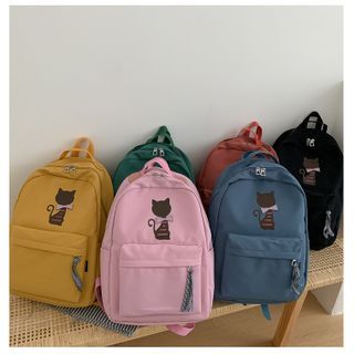 cat print backpack