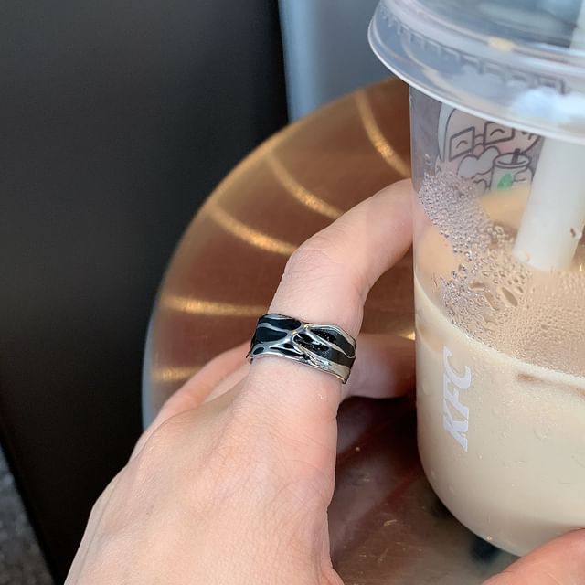 PANGU-Enamel Open Ring