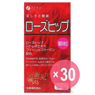 FINE JAPAN - Rose Hips & Collagen Skin Brightening Powder (x30) (Bulk Box)
