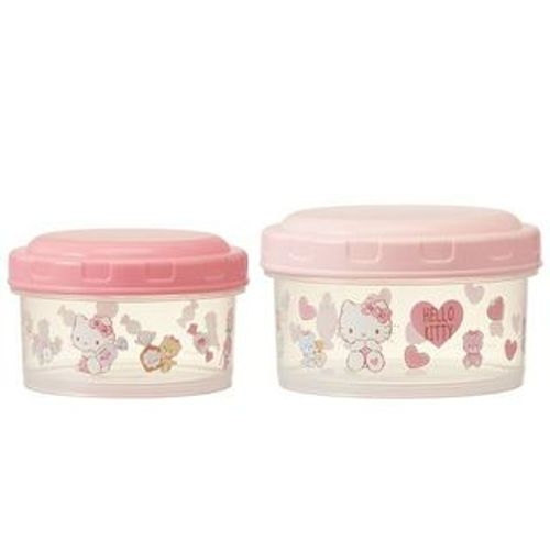 Hello Kitty Pink Food Storage Containers