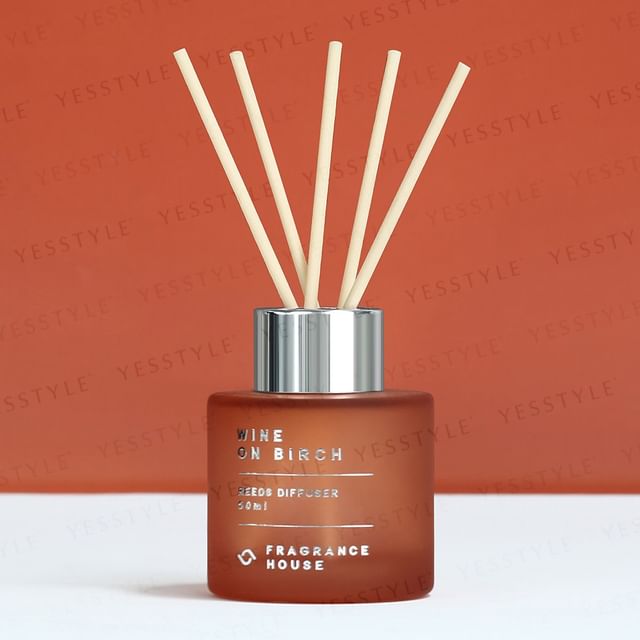 Fragrance House-Reeds Diffuser Wine on Birch