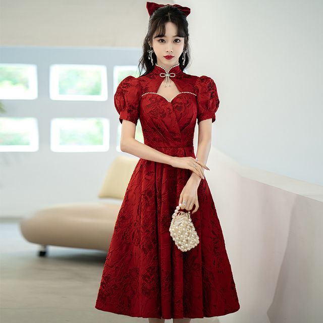 african long dresses designs Ohun Print Dress S Style:R79DL3883 wedding or birthday shoot Easy Fit Dress Download Alicia Witt Stunning