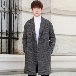 Andrei - Double Breasted Plaid Coat Andrei - Double Breasted Plaid Coat