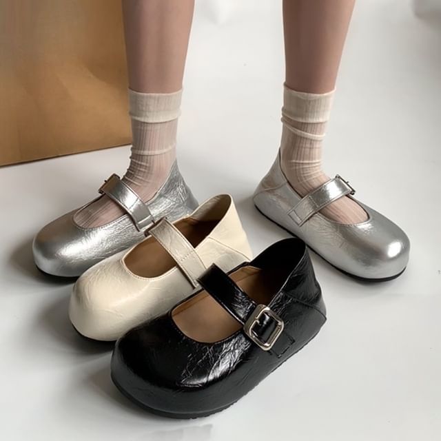 Queen Zoo-Platform Mary Jane Shoes