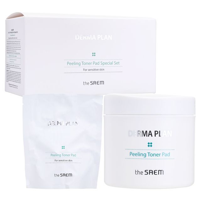 The Saem-Derma Plan Peeling Toner Pad Special Set