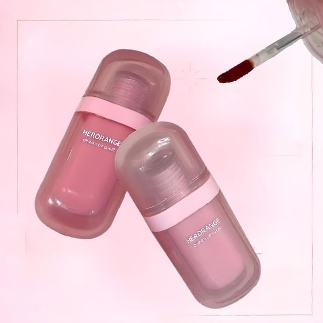 HERORANGE-Glossy Lip Glaze - 1-3