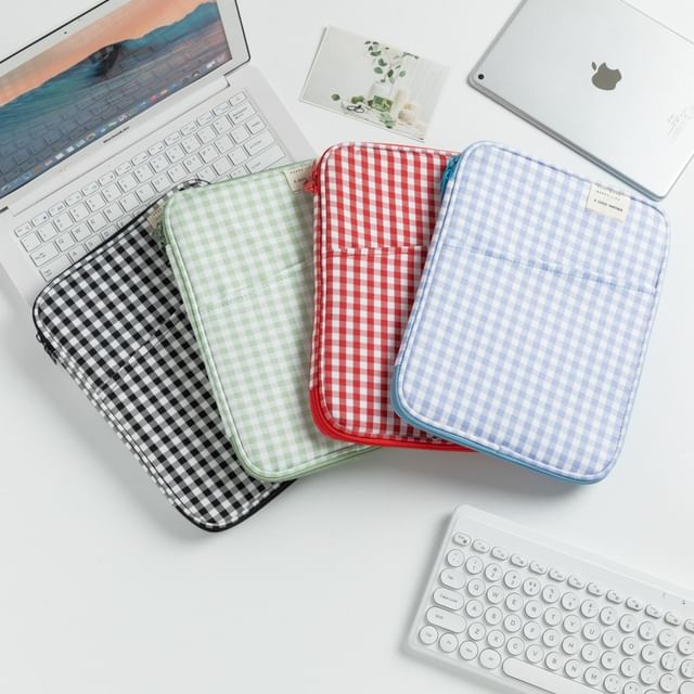 Olsin-Plaid Laptop Sleeve Various Designs