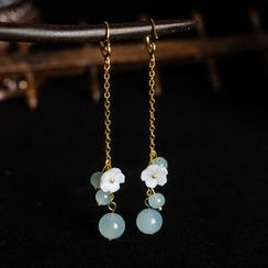 Rivermoon - Floral Bead Drop Earring