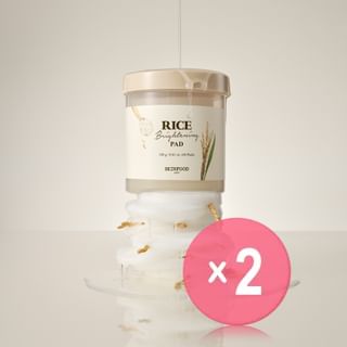 SKINFOOD - Rice Brightening Pad 2pcs Bundle Set