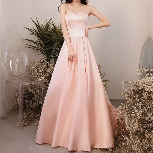 Plain shop evening gown