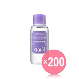 Dear, Klairs - Supple Preparation Unscented Cleansing Water Mini (x200) (Bulk Box)