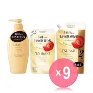 Shiseido - Tsubaki Premium Volume & Repair Conditioner (x9) (Bulk Box)