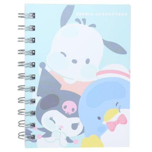 CRUX - Sanrio Characters A6 Spiral Notebook (Mint)