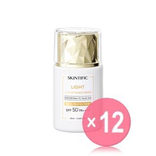 SKINTIFIC - Light Serum Sunscreen SPF50 PA++++ (x12) (Bulk Box)