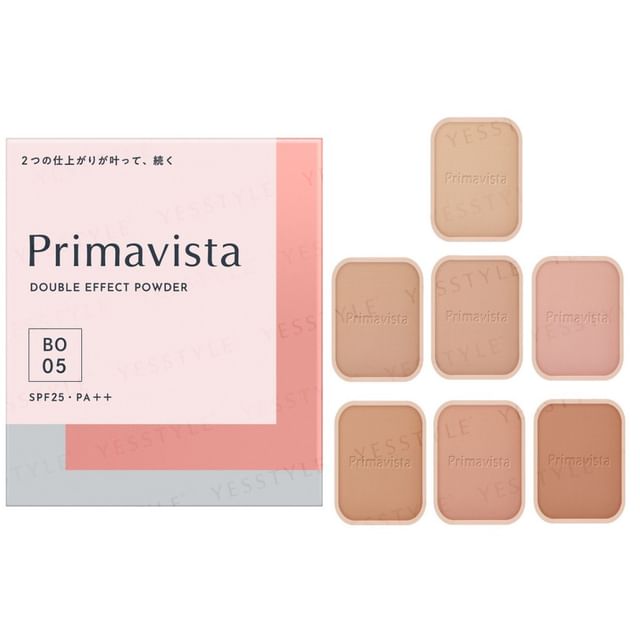 Primavista DOUBLE EFFECT POWDER BO05 4個セ Sofina - Primavista Double Effect Powder SPF 25 PA++ | YesStyle