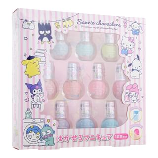 RACE - Sanrio Characters Peelable Nail Polish Set