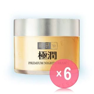 Rohto Mentholatum - Hada Labo Premium Night Cream (x6) (Bulk Box)