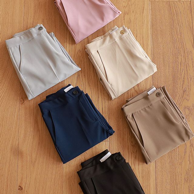 JUSTONE - Boot-Cut Dress Pants in 2 