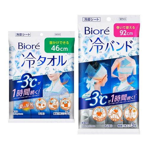 Kao Biore Cooling Sheets
