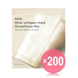 Abib - Glow Collagen Mask Glutathione Film (x200) (Bulk Box)