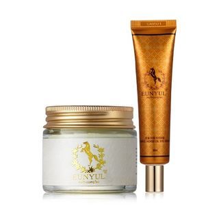 EUNYUL - Horse Oil Cream & Eye Cream Set