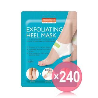 PUREDERM - Exfoliating Heel Mask (x240) (Bulk Box)