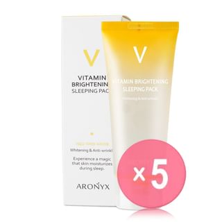 MediFlower - ARONYX Vitamin Brightening Sleeping Pack 5pcs Bundle Set