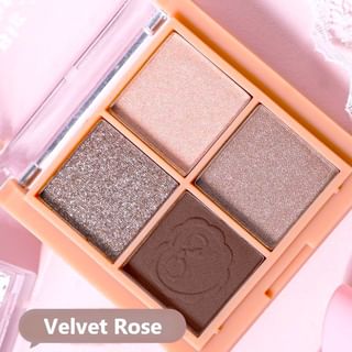 JILL LEEN - Mini 4 Shades Eyeshadow Palette - Velvet Rose