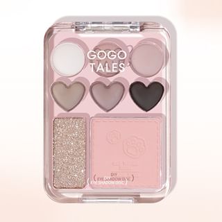 GOGO TALES - Heart Blush Palette - Milk Tea
