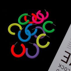 Mimishi - Color Open Hoop Earring Mimishi - Color Open Hoop Earring