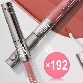 CHIOTURE - Dual-Ended Mirror Lip Gloss - 6 Colors (x192) (Bulk Box)