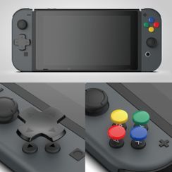 ZYUN - Silicone Nintendo Switch Joystick Grip Cap
