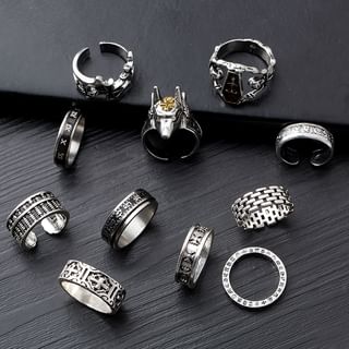 Tinseltown - Stainless Steel Ring (Various Designs) | YesStyle