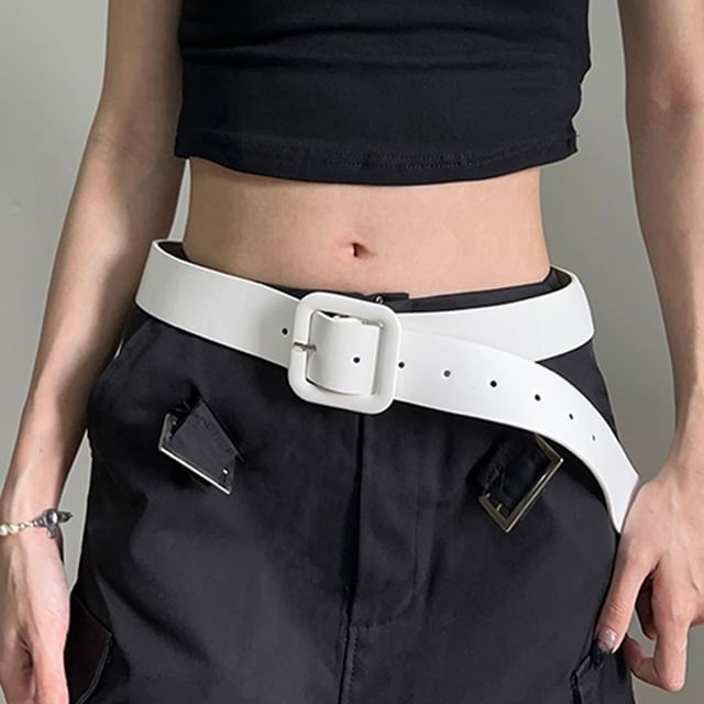 Rofuka-Faux Leather Belt