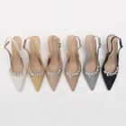 Lemite - Rhinestone Pointy Slingback Stilettos | YesStyle