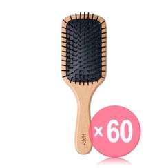 HAIR+ - Wooden Paddle Brush (x60) (Bulk Box)