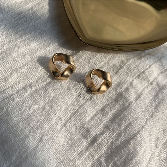 Jael-Twisted Alloy Earring