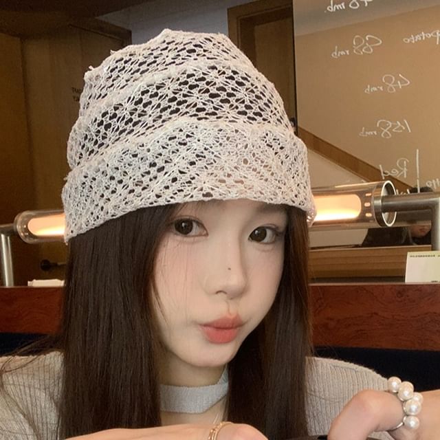 Combon-Lace Beanie