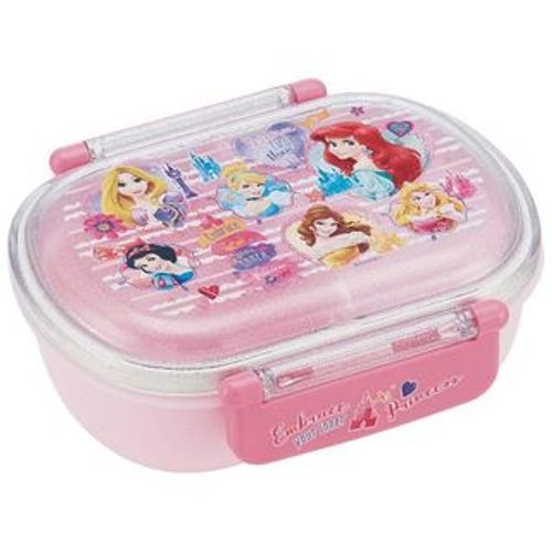 Skater Licensed Disney Princess Microwavable Bento Lunch Box