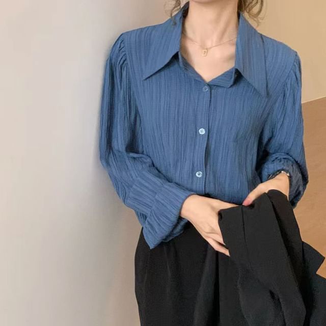 Everose-Plain Shirt
