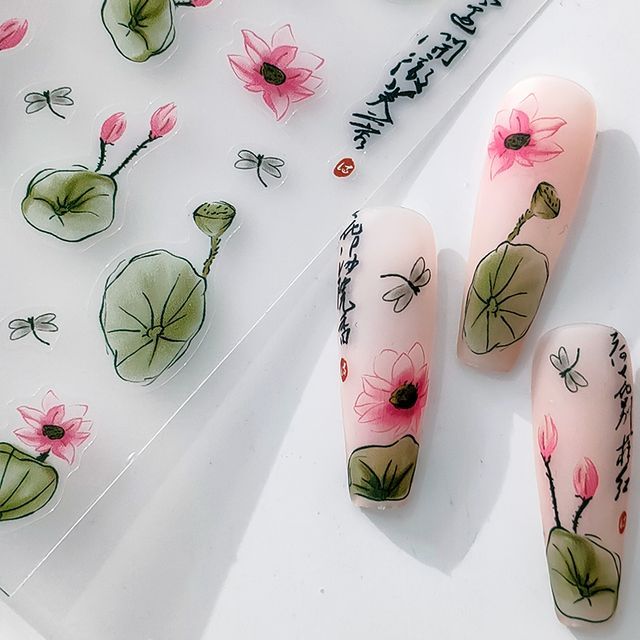 MAGICO - Cherry Blossom Nail Art Stickers