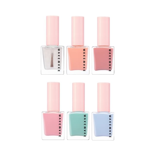 WAKEMAKE - Nail Gun 2023 Spring Season Nail Collection - 6 Colors ...