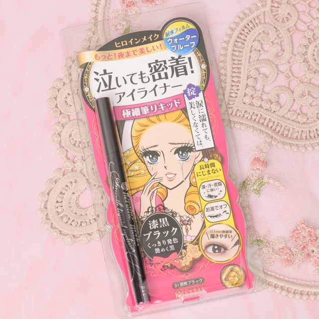ISEHAN-Kiss Me Heroine Make Smooth Liquid Eyeliner-01 Black