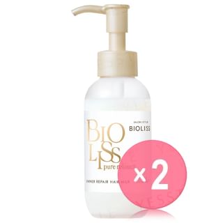 Kose - Bioliss Pure Retouch Inner Repair Hair Milk 2pcs Bundle Set