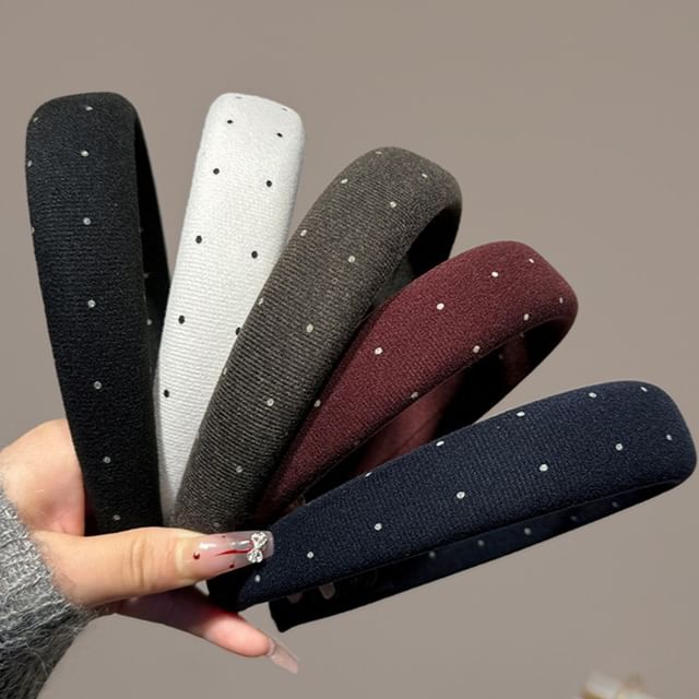 Gemsha-Dotted Headband