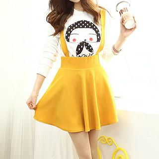 Dodostyle - A-Line Jumper Skirt | YesStyle