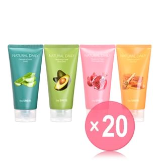 The Saem - Natural Daily Cleansing Foam - 4 Types (x20) (Bulk Box)