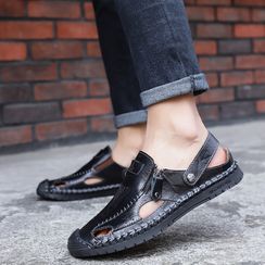 Auxen - Stitched Sandals Auxen - Stitched Sandals