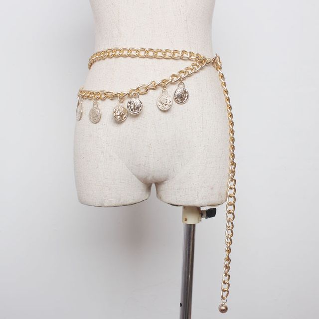 Yeomie Chain Belt in Gold