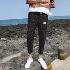 Macho - Plaid Harem Pants Macho - Plaid Harem Pants